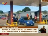 Bolívar | PDVSA garantiza suministro de combustible a temporadistas en carnavales 2024