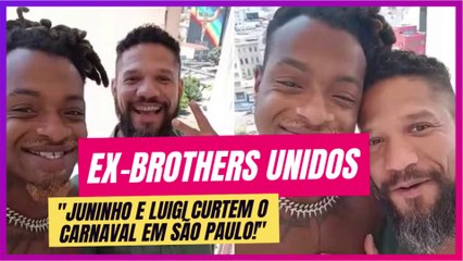 Do 'BBB 24' para o Sambódromo: Juninho e Luigi no Carnaval de São Paulo!