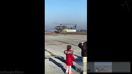 emGAZELA H-45 (SA342) Soko - Djed Mraz vizura1 Mahovljani LQBK Banja Luka 2023