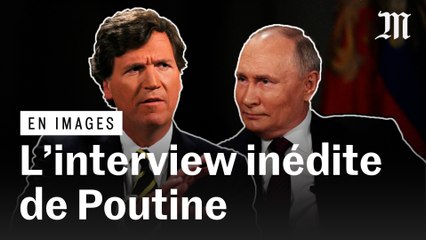 L’interview de Vladimir Poutine par le présentateur américain Tucker Carlson suscite la polémique