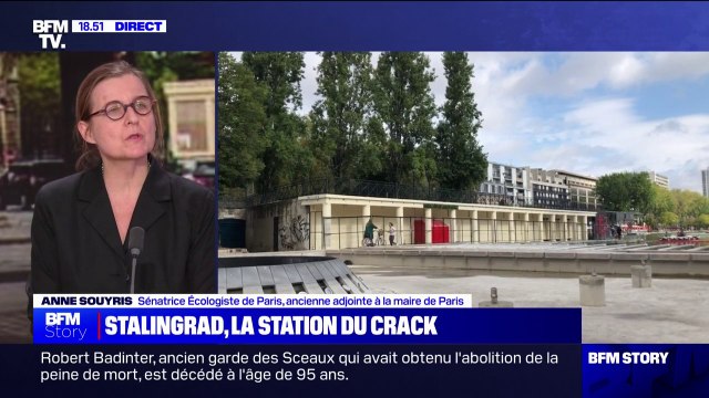 Crack à Paris: Il faut permettre aux gens d'aller vers le sevrage, sans nier le fait qu'il sont d'abord dans une situation de rue , estime Anne Souyris, sénatrice écologiste de Paris
