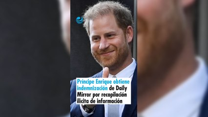 El príncipe Enrique obtiene indemnización de Daily Mirror por recopilación ilícita de información