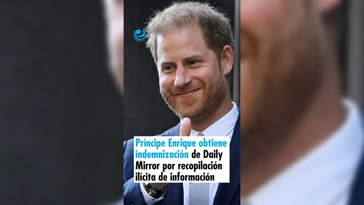 El príncipe Enrique obtiene indemnización de Daily Mirror por recopilación ilícita de información