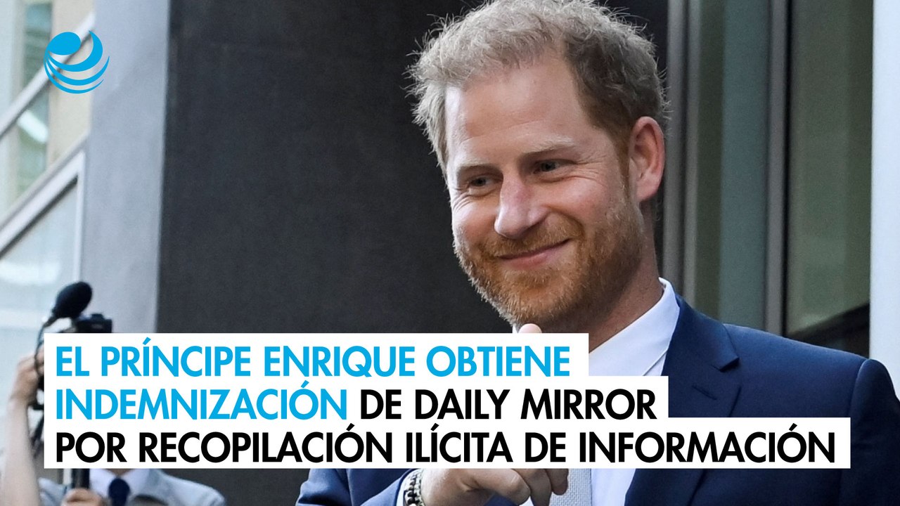 El príncipe Enrique obtiene indemnización de Daily Mirror por recopilación ilícita de información