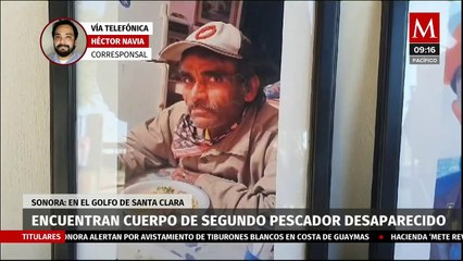 Encuentran cuerpo de segundo pescador desaparecido en Sonora