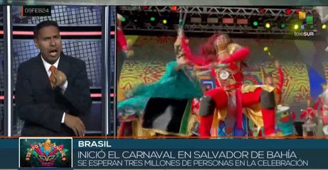 Salvador de Bahía celebra Carnaval 2024