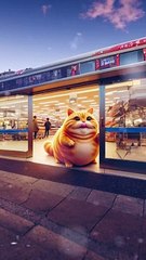 多麼偉大的喵爸；This is a great cat dad