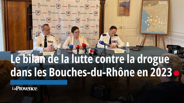 La préfète de police dresse le bilan de la lutte contre le trafic de drogue dans les Bouches-du-Rhône en 2023