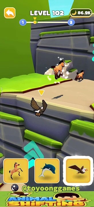 Level 102 Animal Shifting Transform Run
