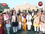 Video: विधानसभा अध्यक्ष के साथ बृजेश पाठक, राजा भैया, केशव प्रसाद मौर्य सभी ने लगाए जय श्रीराम के नारे