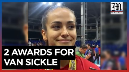 Brooke Van Sickle wins MVP, best hitter awards