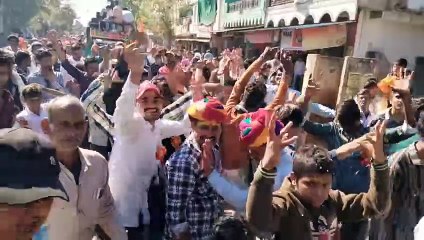 Video :जयकारों के बीच श्रीयादे मां जन्मोत्सव व तिथि बंधन पर  निकाली कलश यात्रा