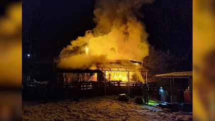 강원도 평창 목조주택 화재...5,500만 원 재산피해 / YTN