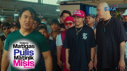 Walang Matigas na Pulis: Battle rap ni Tolome sa mga tulak ng tugma sa palengke! (Episode 2)