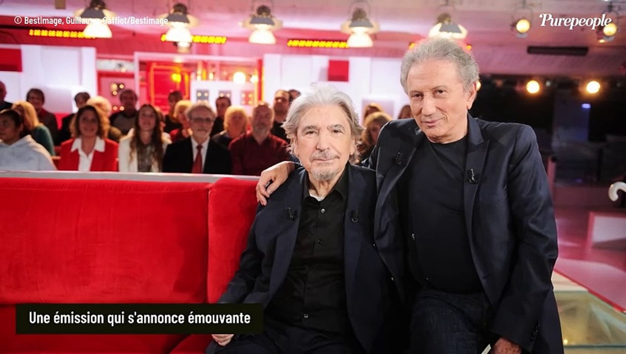 PHOTOS Vivement dimanche : Dernière apparition publique pour Serge Lama, sa jeune épouse Luana à ses côtés