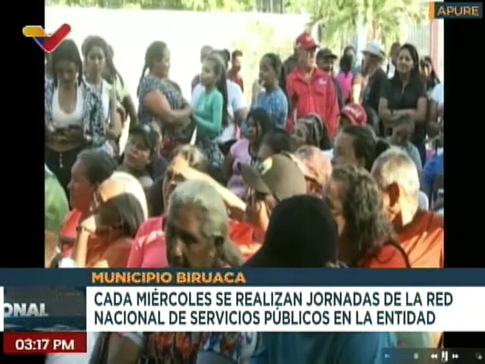 Apure | Realizan jornadas de servicios públicos para favorecer a la población del mcpio. Biruaca