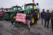 Protest rolników z powiatu tczewskiego