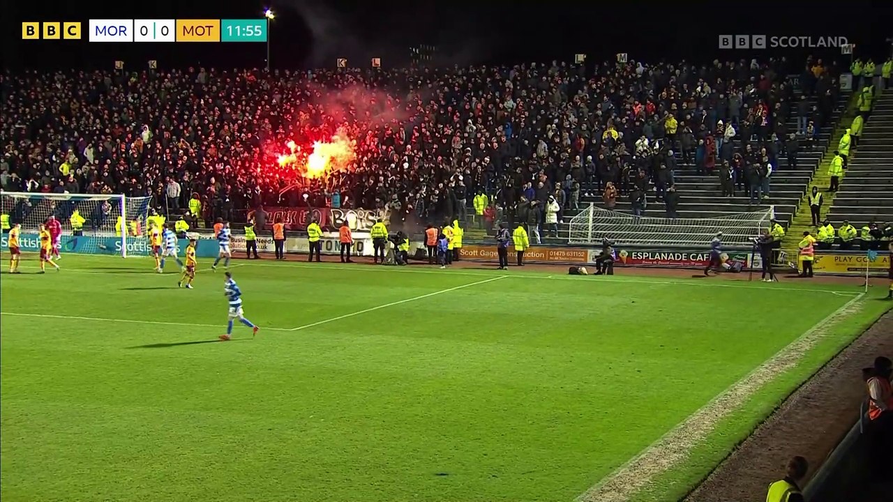 Morton Vs Motherwell 1 half   Scottish cup Last 16