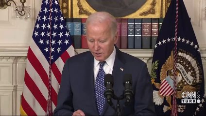 ABD Başkanı Biden'dan İsrail'e Gazze tepkisi