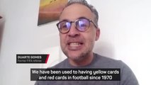 Former FIFA referee believes blue cards will stop dissent