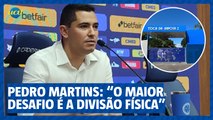 Pedro Martins revela qual é a maior dificuldade do Cruzeiro na base