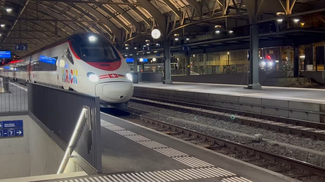 SBB CFF FFS EuroCity 199 Zürich HB - München Hbf (Abfahrt St. Gallen HB)