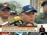 Lara | Más de 8 mil efectivos estarán desplegados para garantizar la seguridad en Carnaval