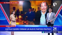 Pedro Castillo: Exmandatario  anuncia la creación de 'Todo Con El Pueblo', nuevo partido político