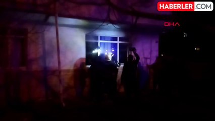 İnegöl'de Suriyeli çiftin evinde yangın çıktı, bir kişi yaralandı