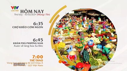 แวดวงทีวีเวียดนาม (ช่อง VTV Cần Thơ) (10 กุมภาพันธ์ 2024) (05.20 น.)