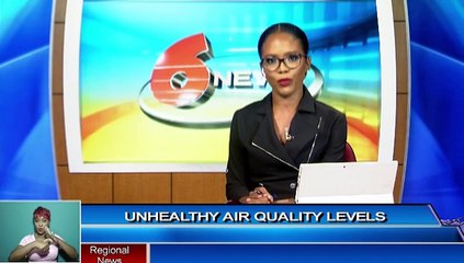 AIR QUALITY AT UNHEALTHY LEVELS