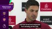 Arteta 'delighted' with Rice's start to life at Arsenal