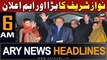 ARY News 6 AM Headlines | 10th February 2024 | Big And Important Announcement of Nawaz Sharif