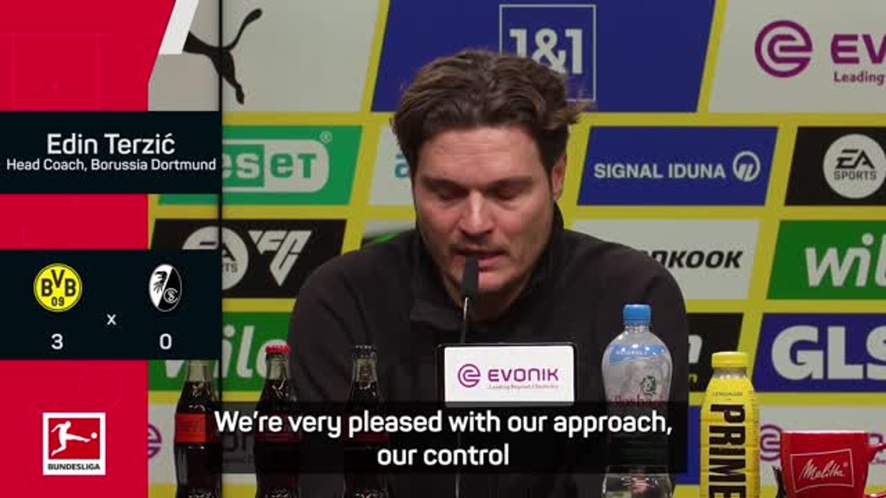 Terzic labels Dortmund win over Freiburg as 'best performance of the year'