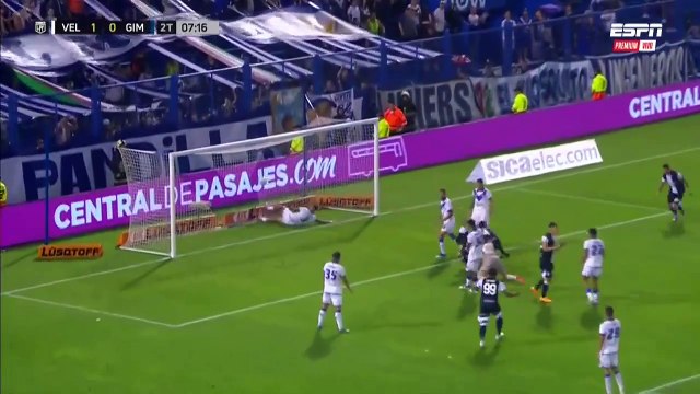 Gimnasia 1 - Vélez 1 | Cabral puso la igualdad de cabeza en Liniers