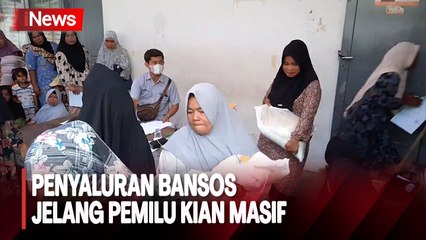 Jelang Pemilu, Penyaluran Bansos di Mandailing Natal Kian Masif