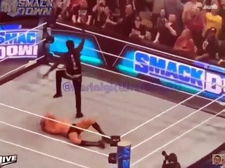 R-Truth whoops Gunther after WWE Smackdown  (February 9 2024) went off air
