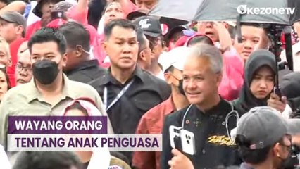 Ganjar Saksikan Wayang Orang, Ceritanya Anak Penguasa yang Haus Kekuasaan