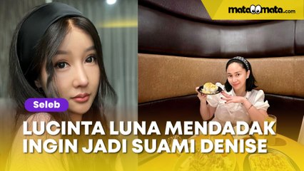Lucinta Luna Mendadak Ingin Jadi Suami Denise Chariesta, Reaksi Baby Jaden Tak Terduga