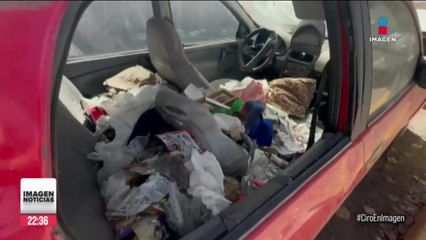 Autos confiscados por Fiscalía CDMX son usados por indigentes