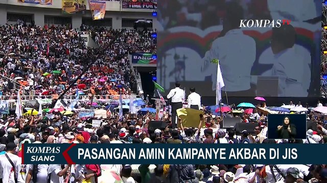 Orasi Anies-Muhamin saat Kampanye Akbar di JIS, Begini Situasinya