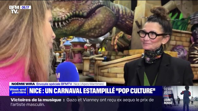 Dans les coulisses de la préparation du carnaval de Nice sous le thème de la pop culture