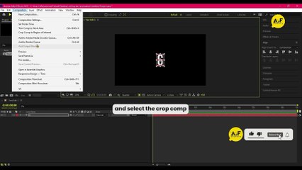 Rolling text animation in After effects