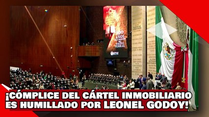 ¡VEAN! ¡cómplice del cártel inmobiliario es humillado por LEONEL GODOY por atacar a AMLO y familia!
