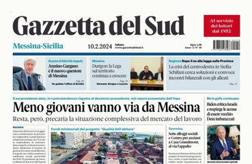 Rassegna stampa 10-02-23 edizione Messina