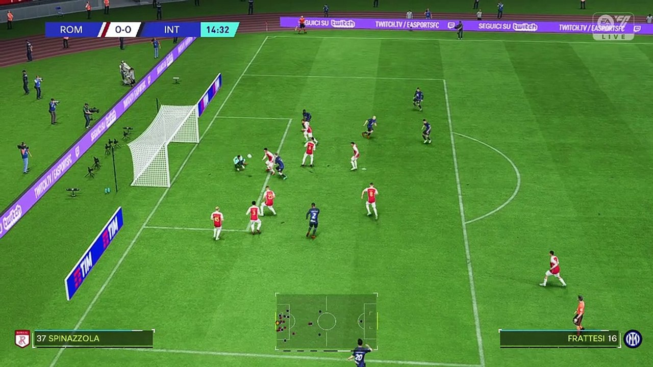 AS ROMA vs INTER MILAN - SERIE A - JOURNEE 24 - FC24