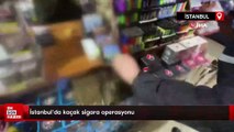 İstanbul'da kaçak sigara operasyonu
