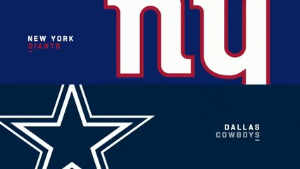 Télécharger la video: New York Giants vs. Dallas Cowboys, nfl football highlights, NFL Highlights 2023 Week 10