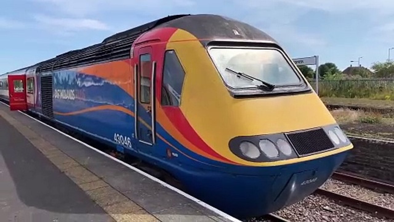 Class 43 HST Engine Start
