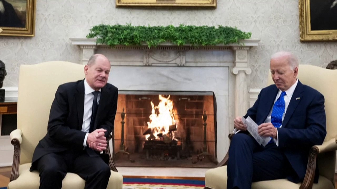 Scholz hofft auf baldige Entscheidung über neue Ukraine-Hilfen der USA